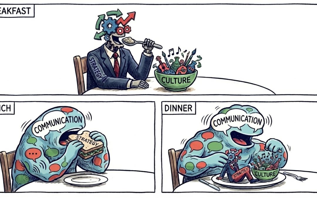 More than breakfast: rethinking strategy, culture, and communication